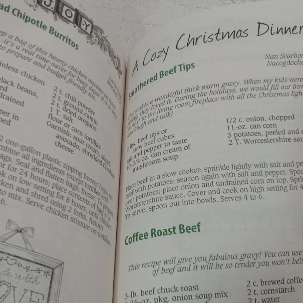 Slow-Cooker Christmas Favorites Goose Berry Patch Paperback 200 Recipes